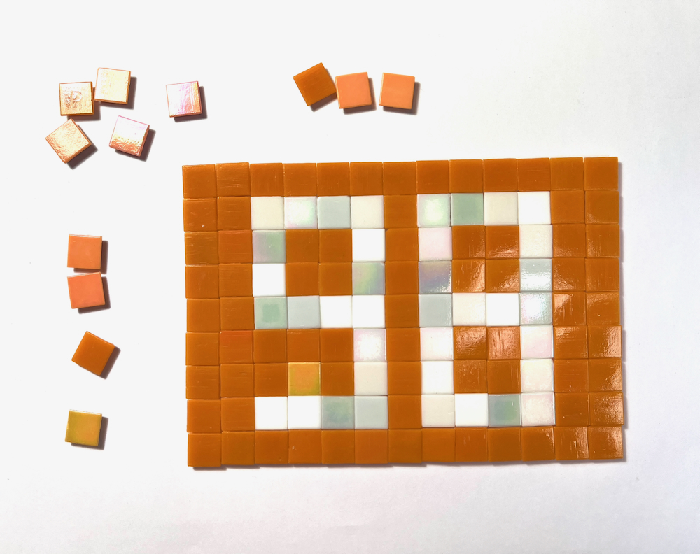 Plaque de maison 98 tons orange Plaque de maison 98 tons orange